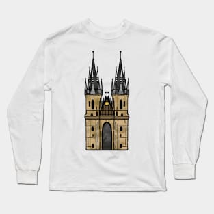 Prague Church Long Sleeve T-Shirt